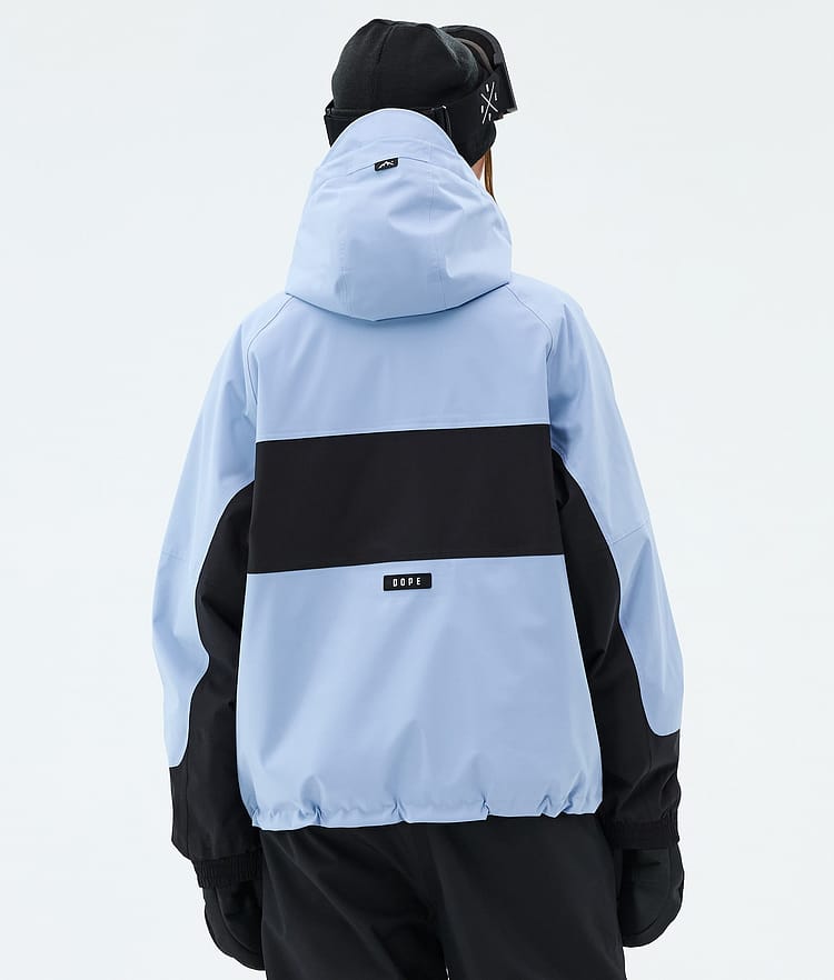 Dope Spartan W Skidjacka Dam Stripe Light Blue/Black, Image 6 of 8