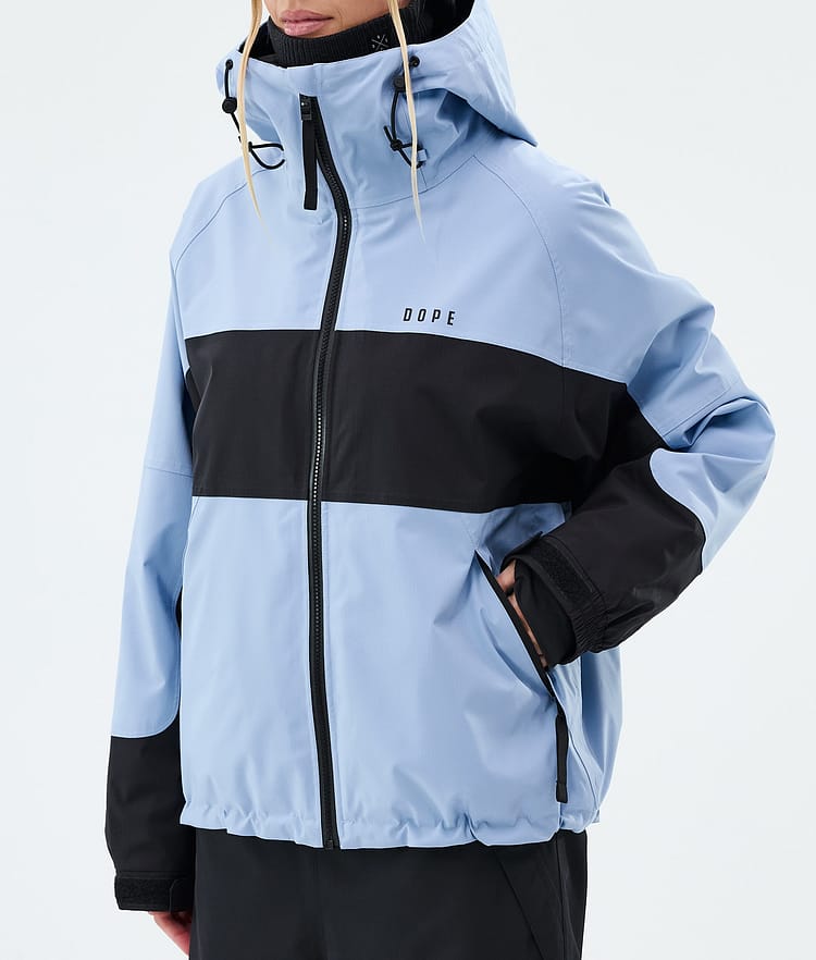 Dope Spartan W Skidjacka Dam Stripe Light Blue/Black, Image 7 of 8