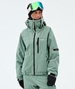 Dope Apex W Snowboardjacka Dam Faded Green