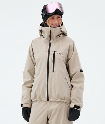 Dope Apex W Snowboardjacka Sand