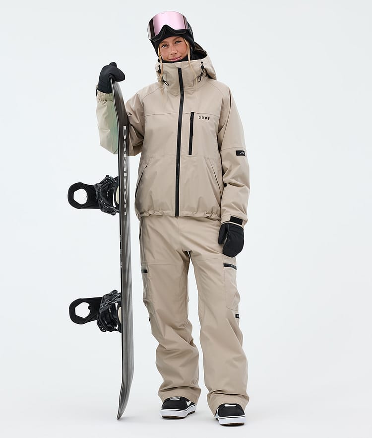 Dope Apex W Snowboardjacka Dam Sand, Image 2 of 9