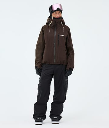 Dope Apex W Snowboardoutfit Dark Brown/Black