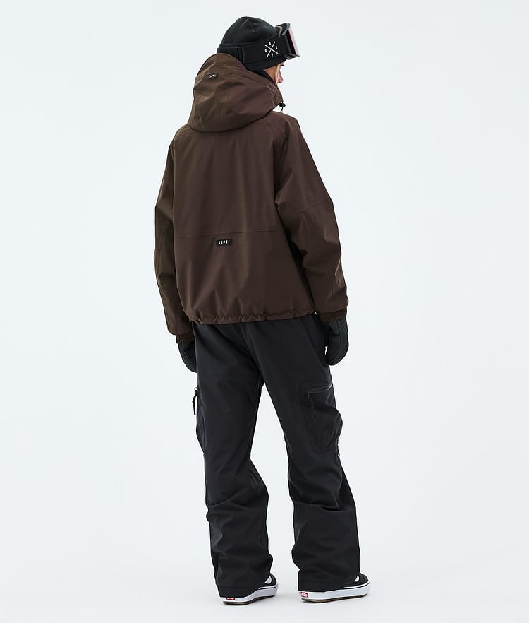 Dope Apex W Snowboardjacka Dam Dark Brown, Image 3 of 9