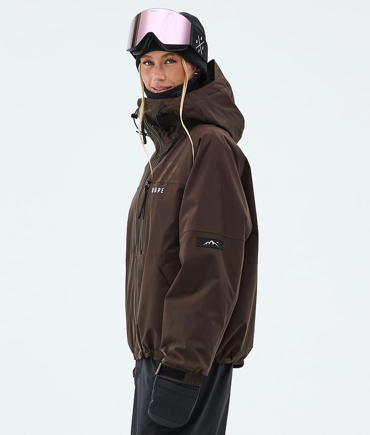Dope Apex W Skidjacka Dam Dark Brown, Image 5 of 9