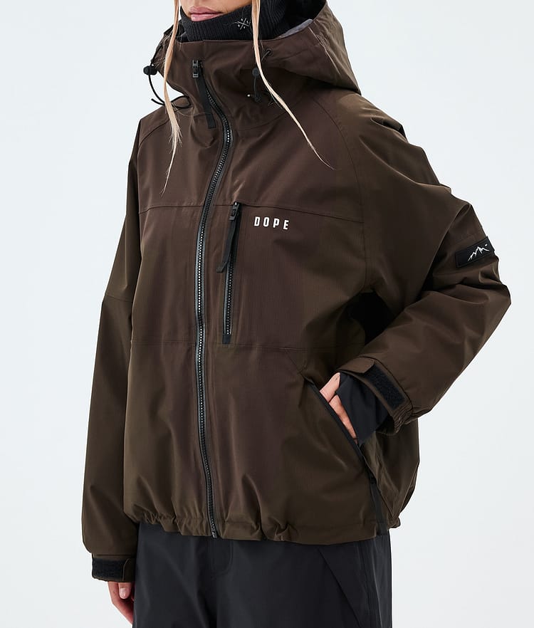 Dope Apex W Skidjacka Dam Dark Brown, Image 7 of 9