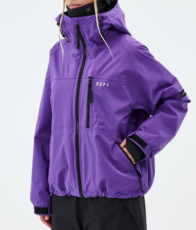 Dope Apex W Skidjacka Dam Vivid Purple, Image 7 of 9