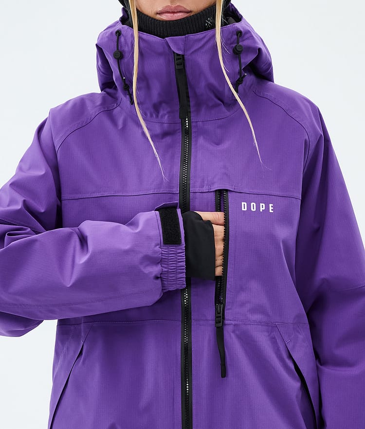 Dope Apex W Snowboardjacka Dam Vivid Purple, Image 8 of 9