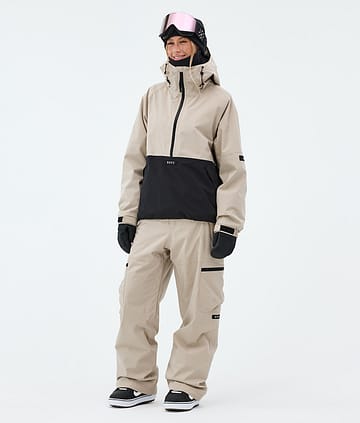Dope Arnok W Snowboardoutfit Sand/Black