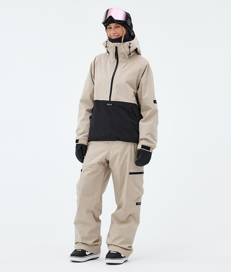 Dope Arnok W Snowboardjacka Dam Sand/Black, Image 2 of 8