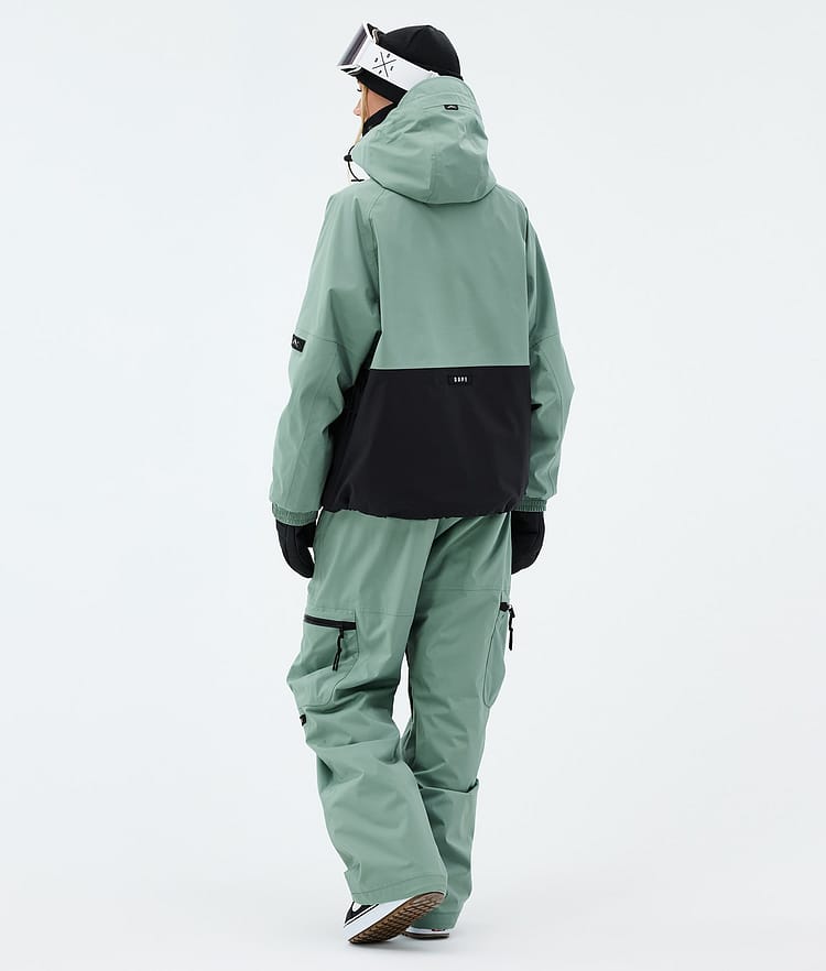 Dope Arnok W Snowboardjacka Dam Faded Green/Black, Image 3 of 8