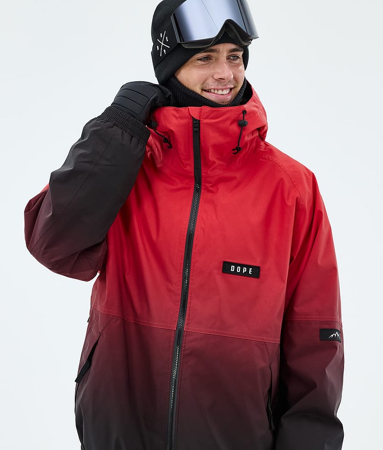 Dope Spartan Snowboardjacka Herr Spectra Red, Image 4 of 8