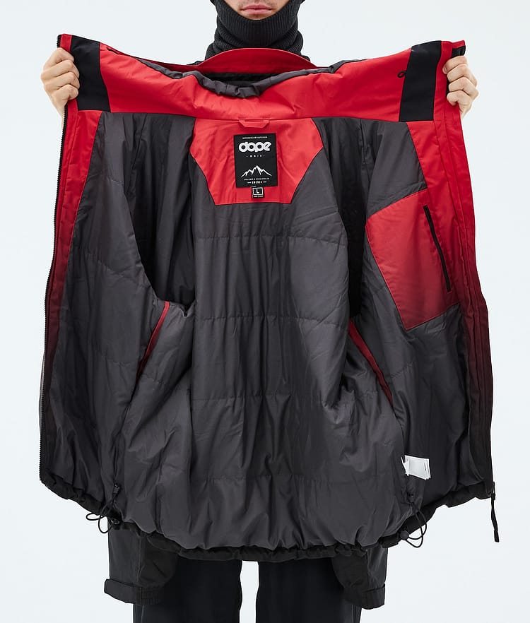 Dope Spartan Snowboardjacka Herr Spectra Red, Image 8 of 8