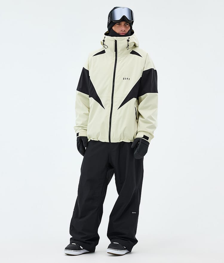 Dope Spartan Snowboardjacka Herr Spike Dirty White/Black, Bild 2 av 8