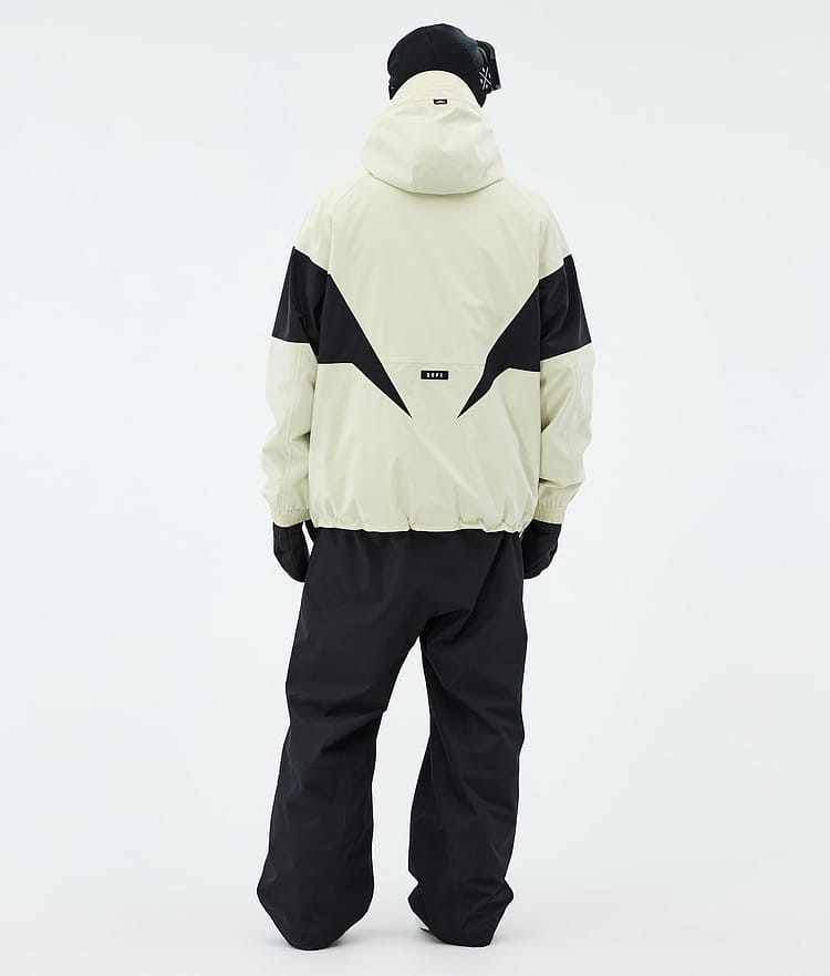 Dope Spartan Snowboardjacka Herr Spike Dirty White/Black, Bild 3 av 8