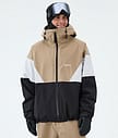 Dope Spartan Snowboardjacka Herr Sport Stone/Light Grey/Black