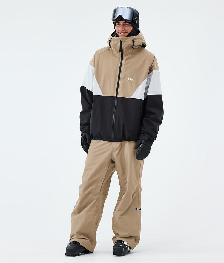 Dope Spartan Skidjacka Herr Sport Stone/Light Grey/Black, Image 2 of 8