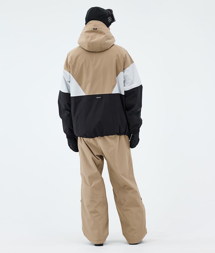 Dope Spartan Skidjacka Herr Sport Stone/Light Grey/Black, Image 3 of 8