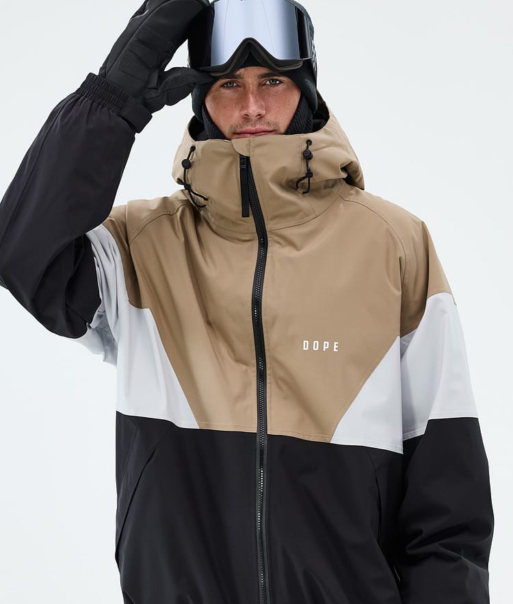 Dope Spartan Skidjacka Herr Sport Stone/Light Grey/Black, Image 4 of 8