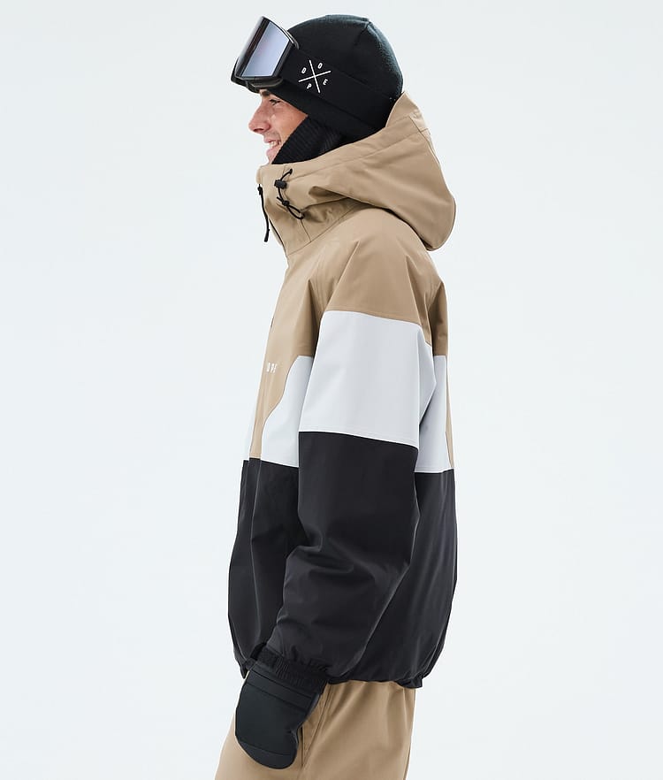 Dope Spartan Skidjacka Herr Sport Stone/Light Grey/Black, Image 5 of 8
