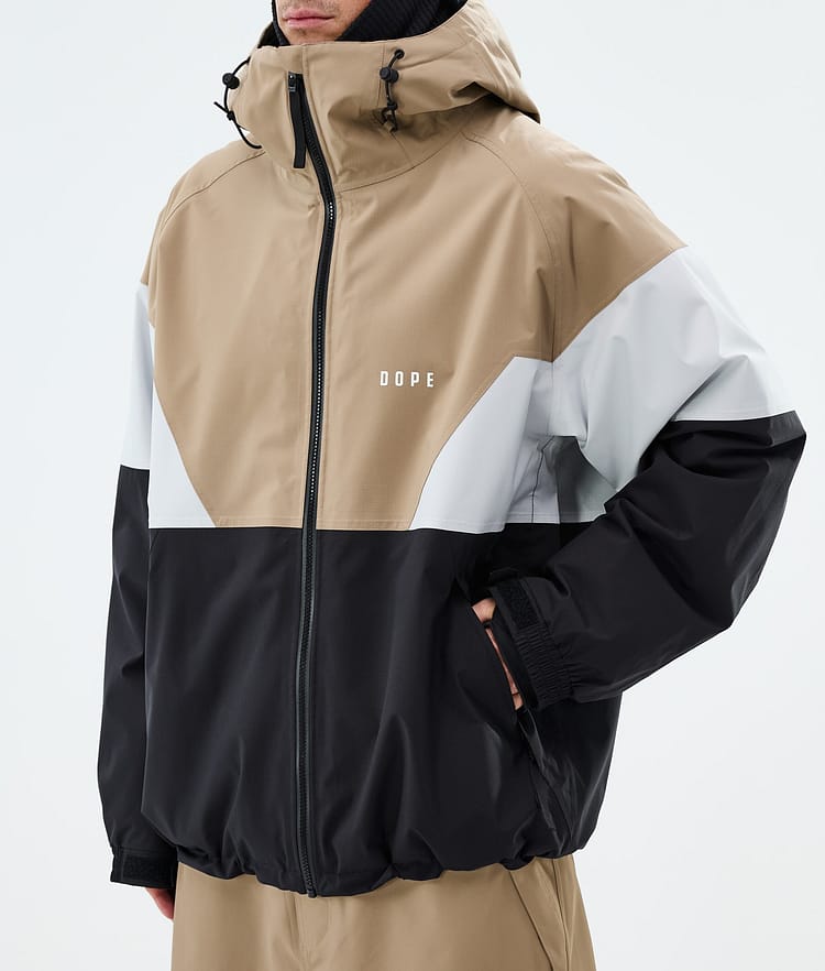 Dope Spartan Skidjacka Herr Sport Stone/Light Grey/Black, Image 7 of 8