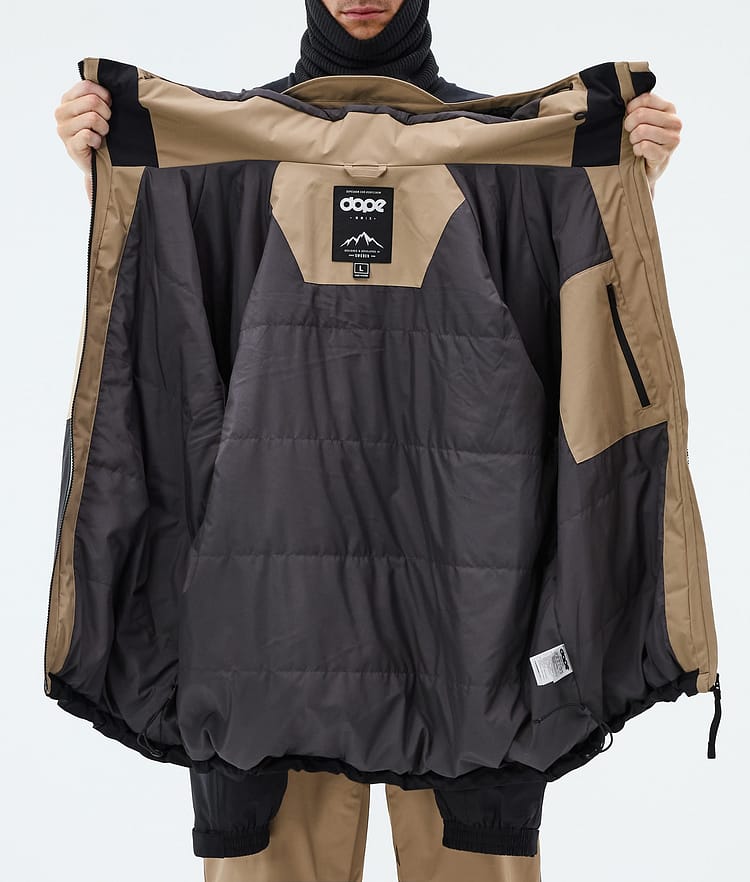 Dope Spartan Skidjacka Herr Sport Stone/Light Grey/Black, Image 8 of 8