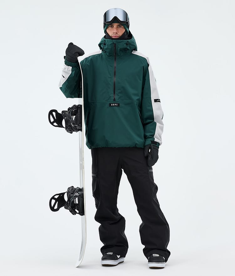 Dope Arnok Snowboardjacka Herr Track Bottle Green/Light Grey, Image 2 of 8
