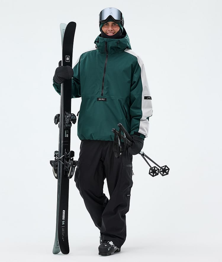 Dope Arnok Skidjacka Herr Track Bottle Green/Light Grey, Image 2 of 8