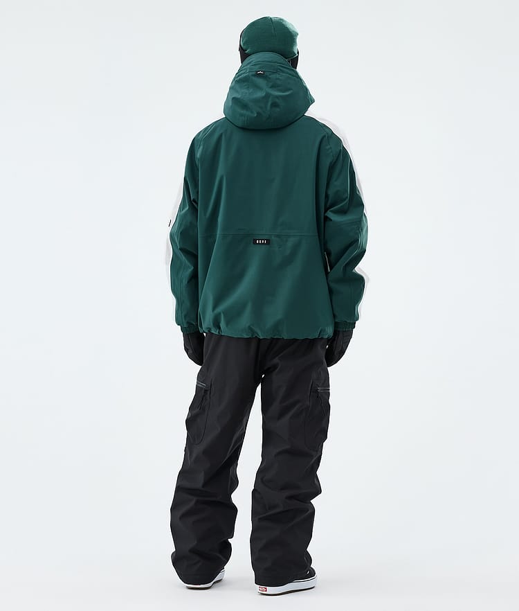 Dope Arnok Snowboardjacka Herr Track Bottle Green/Light Grey, Image 3 of 8