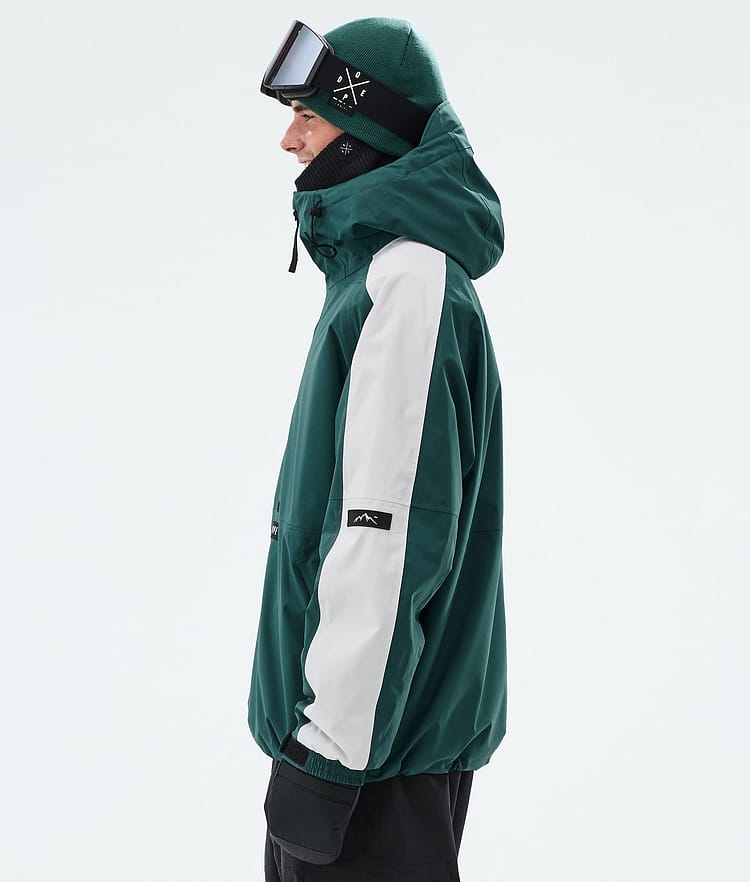 Dope Arnok Skidjacka Herr Track Bottle Green/Light Grey, Image 5 of 8