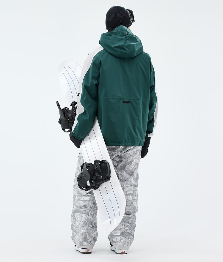 Dope Arnok Snowboardoutfit Herr Bottle Green/Light Grey/Fakewood, Image 2 of 2
