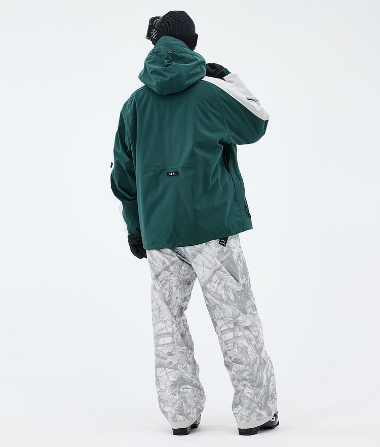 Dope Arnok Skidoutfit Herr Bottle Green/Light Grey/Fakewood, Image 2 of 2