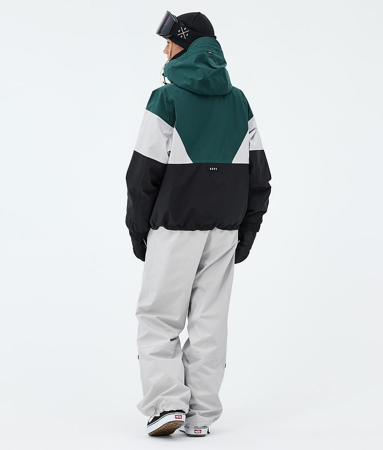Dope Spartan W Snowboardoutfit Dam Bottle Green/Light Grey/Black, Image 2 of 2