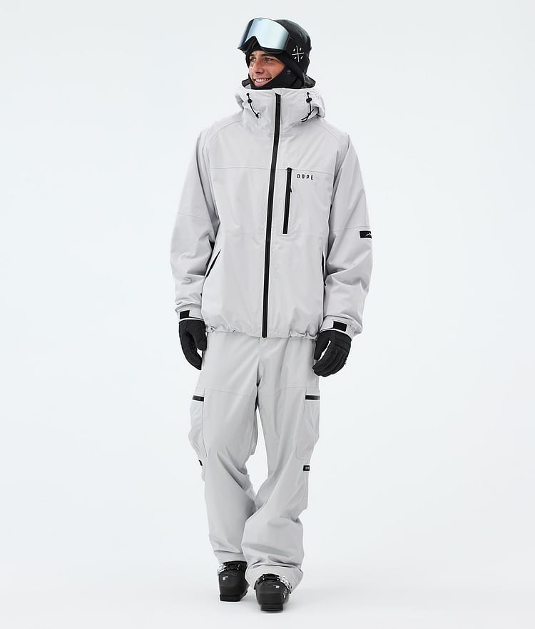 Dope Apex Skidjacka Herr Light Grey, Image 2 of 9
