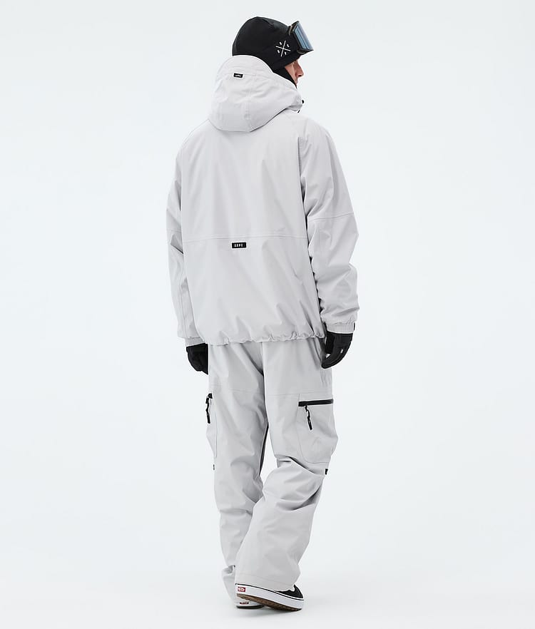 Dope Apex Snowboardjacka Herr Light Grey, Image 3 of 9