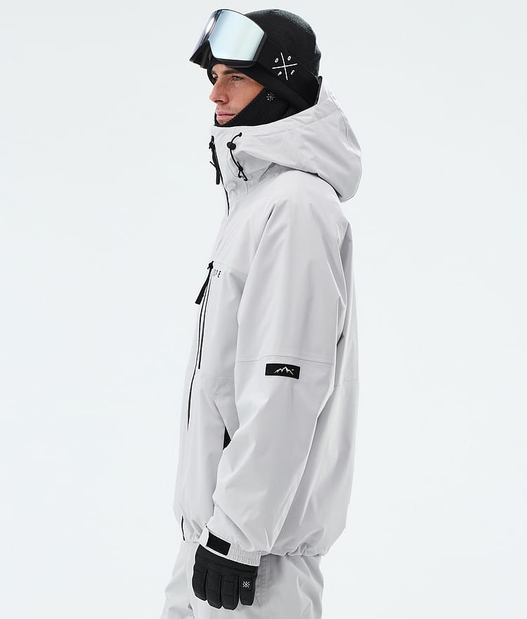 Dope Apex Skidjacka Herr Light Grey, Image 5 of 9