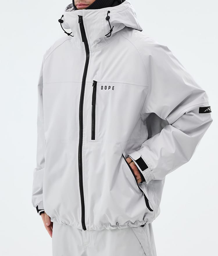 Dope Apex Skidjacka Herr Light Grey, Image 7 of 9
