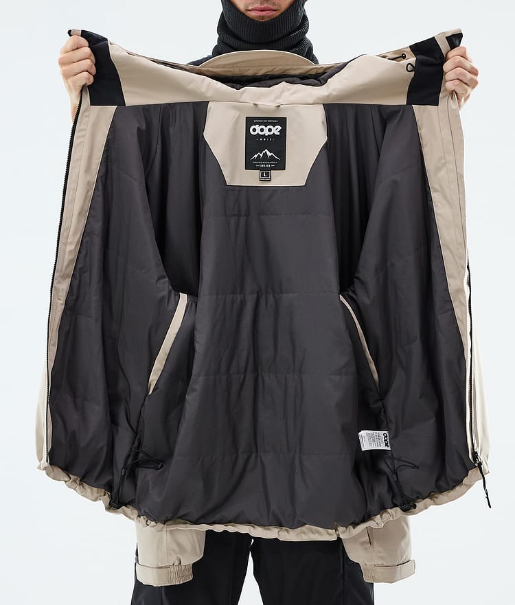 Dope Apex Snowboardjacka Herr Sand, Image 9 of 9
