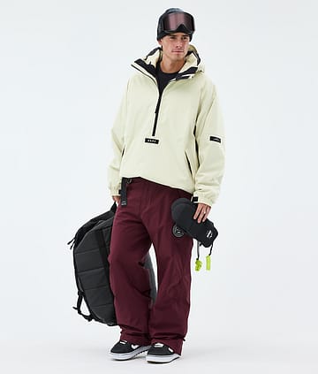 Dope Arnok Snowboardoutfit Dirty White/Burgundy