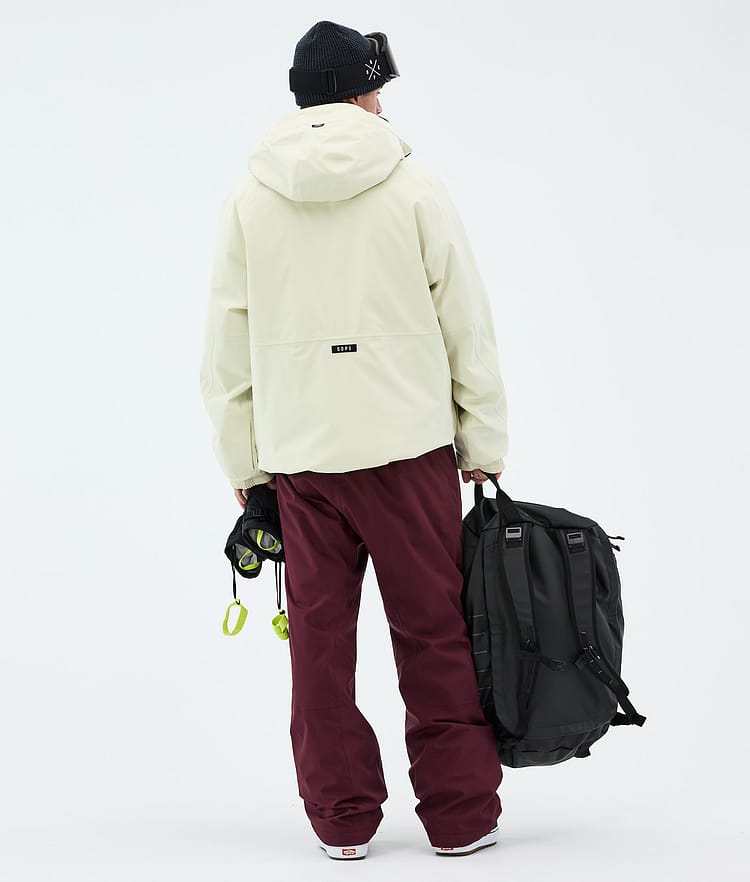 Dope Arnok Snowboardoutfit Herr Dirty White/Burgundy, Image 2 of 2