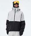 Dope Arnok Snowboardjacka Herr Light Grey/Black