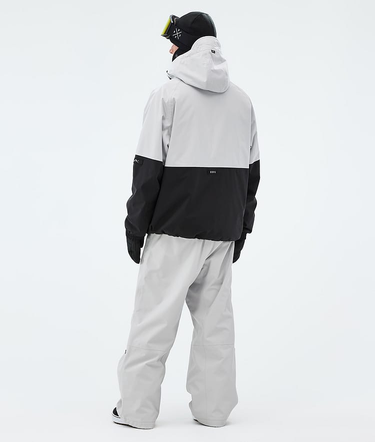 Dope Arnok Snowboardjacka Herr Light Grey/Black, Image 3 of 8