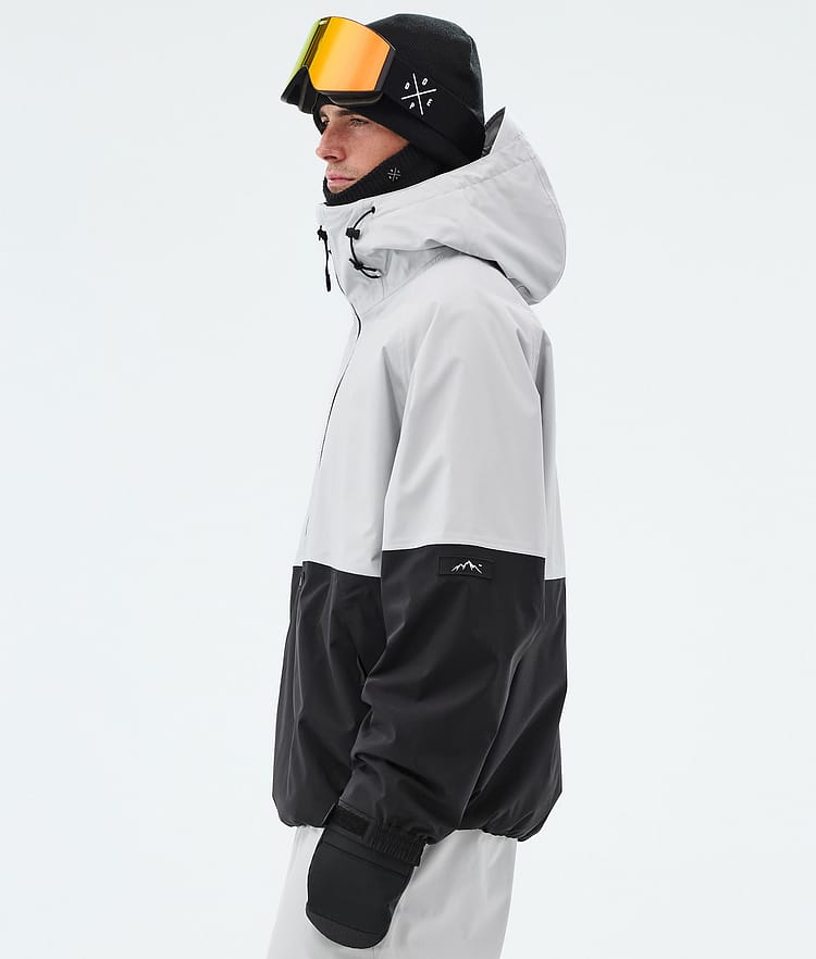 Dope Arnok Snowboardjacka Herr Light Grey/Black, Image 5 of 8