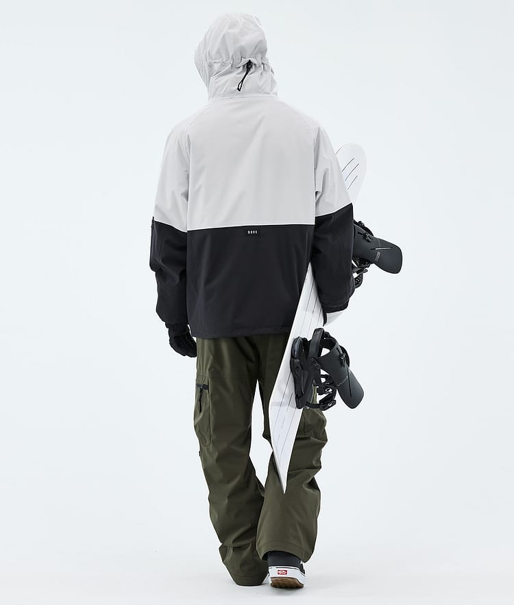 Dope Arnok Snowboardoutfit Herr Light Grey/Black/Olive Green, Image 2 of 2
