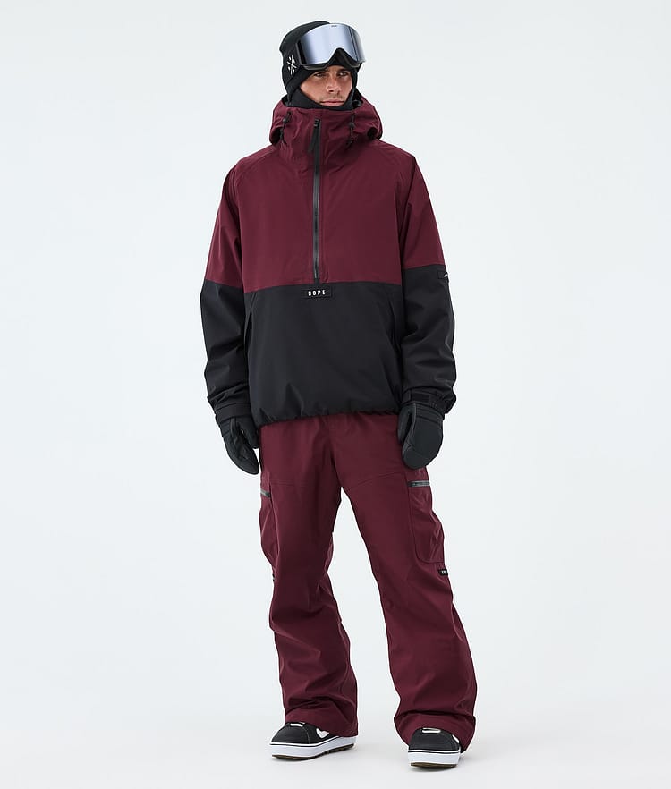 Dope Arnok Snowboardjacka Herr Burgundy/Black, Image 2 of 8