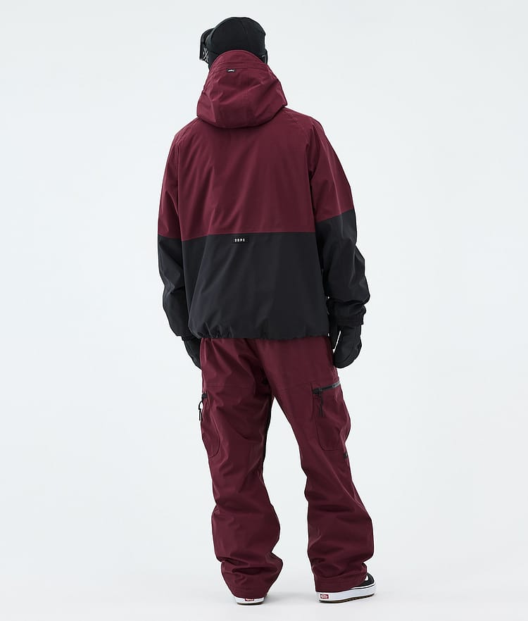 Dope Arnok Snowboardjacka Herr Burgundy/Black, Image 3 of 8