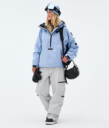 Dope Arnok W Snowboardoutfit Light Blue/Light Grey