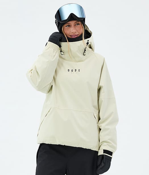 Dope Halo W Snowboardjacka Kvinna Dirty White
