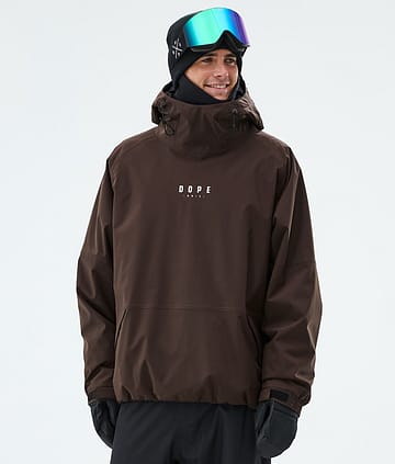 Dope Halo Snowboardjacka OG Dark Brown