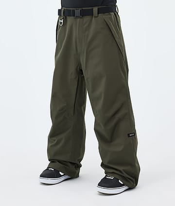 Dope Big Snowboardbyxa Olive Green