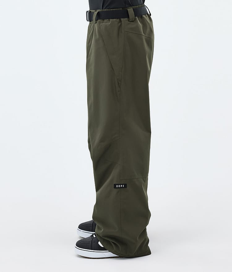 Dope Big Snowboardbyxa Herr Olive Green, Image 3 of 5